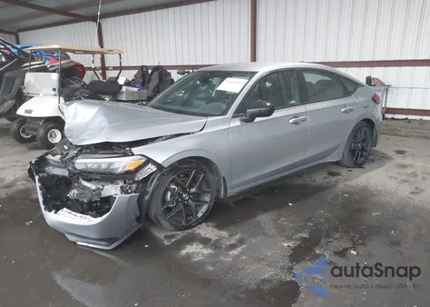 2024 Honda Civic Sport z USA, uszkodzony, nr VIN 19XFL2H87RE014313